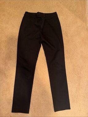 Loft High Waist Skinny Black Tailored Dress Pants
